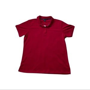 Red Golf Polo
